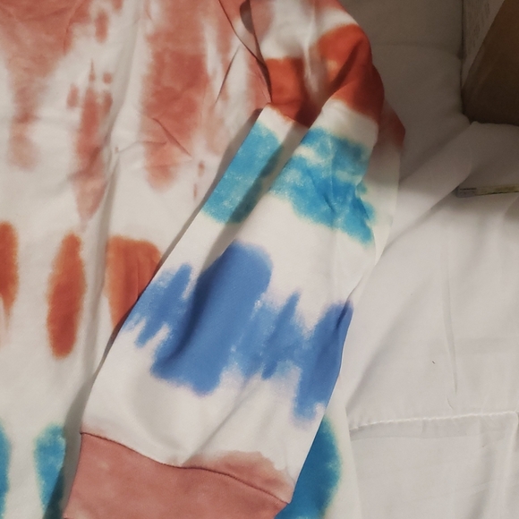 🍭1 L left🌼New boutique Tiedye sweatshirt dress - Picture 7 of 10